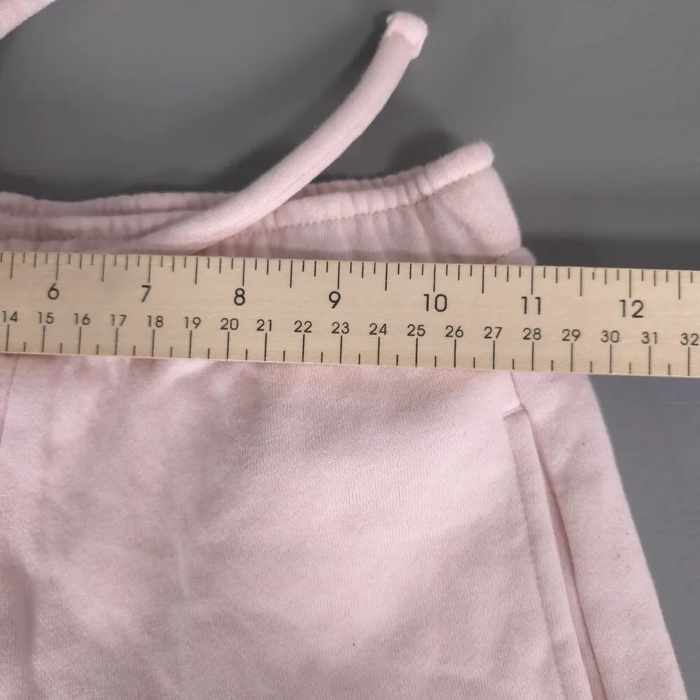 TRUCKER + TATE‎ Girls Pink Short Strawberry 7 Embroidered Elastic Waist